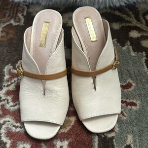 Louis et Cie leather Heeled Slide